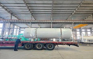 仪表风罐与脱乙烷塔顶冷却器成功交付