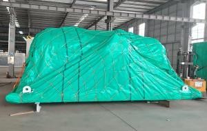 2台三相分离器压力容器撬体发往厄瓜多尔