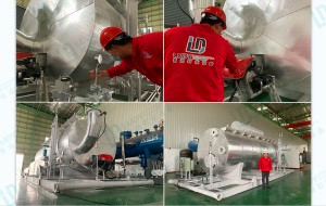 四川客户向鲁迪石化订购一台400KW水套炉